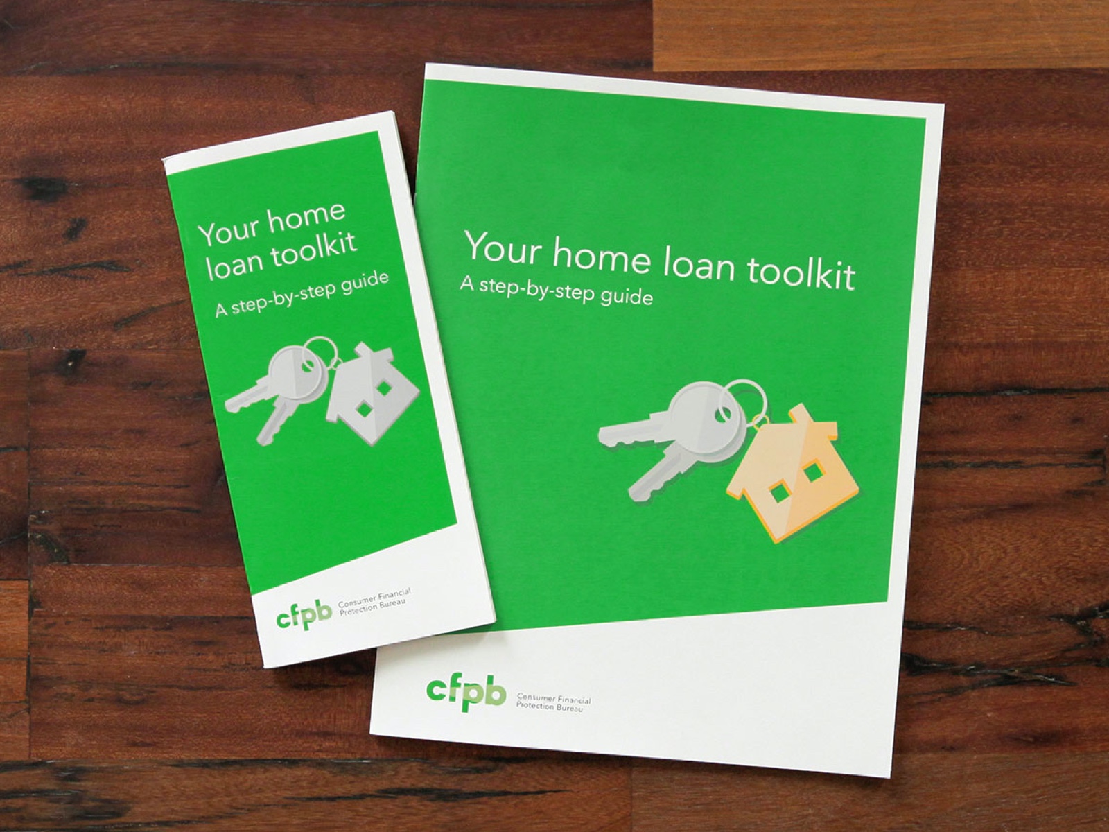 Photo of Your Home Loan Toolkit at two print sizes